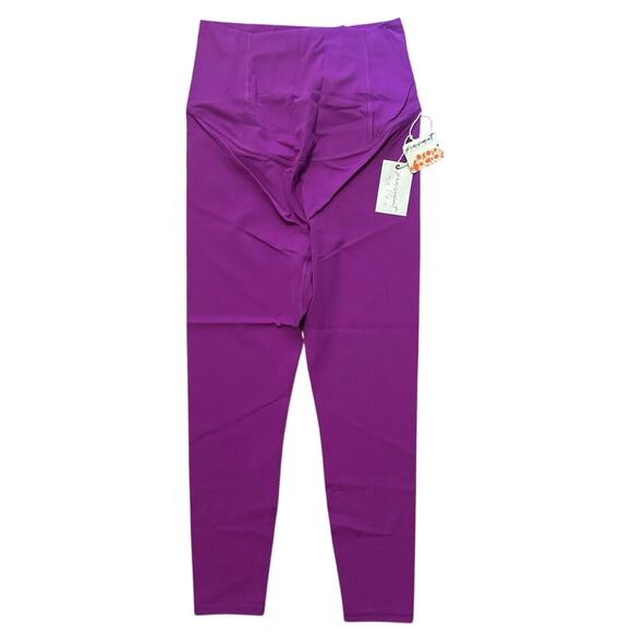 NWT Free People Movement x Hatch Never Better Maternity Leggings Purple Size S - Picture 3 of 7